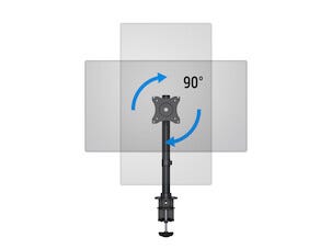 Multibrackets M deskmount Basic Monitorivarsi, VESA, yksi näyttö