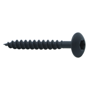 Heco montageskruv 4,2 x 25 mm inomhus, svart, 25-pack