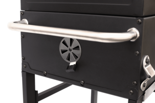 Landmann kolgrill med Modulus grillgaller och kolgrillvagn