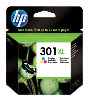 HP 301 mustepatruuna