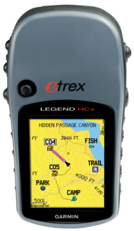GPS-mottagare, Garmin eTrex Legend HCx