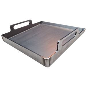 Landmann stekbord för grill, kolstål, 40 x 39 cm