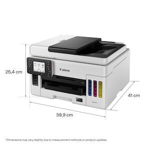 Canon Mustesuihkutulostin Maxify GX6050, WiFi tai Ethernet