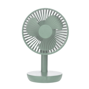 Liten bordsfläkt med USB och 5 hastigheter, 27 cm