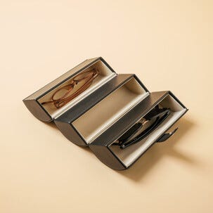 Visibox glasögonfodral hårt, för flera glasögon