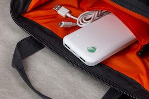 Deltaco Powerbank 10 000 mAh, 2 x USB-A