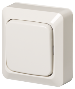 ABB Jussi Pinta-asennettava kytkin porras 1-napainen 1066A4