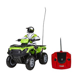 Radiostyrd fyrhjuling Kawasaki Brute Force 750