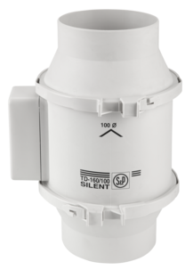 Kanalfläkt TD-160/100 N Silent S&P