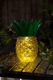 Solcellslykta Ananas