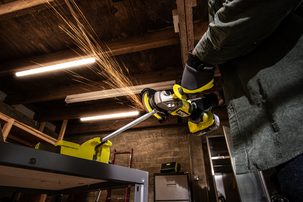 Ryobi vinkelslip 125 mm RAG18X-0 One+ HP 18 V