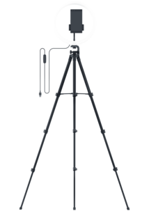 Razer Ring Light LED ringlampa 12 tum för PC och mobil