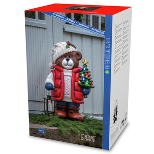 Konstsmide Suuri nalle valoilla, 65,5 cm