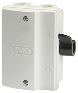 Garo 3-polig säkerhetsbrytare 16 A utomhus