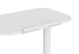 Flexisport höj- och sänkbart arbetsbord vitt, 65-105 cm