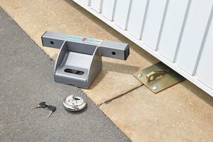 Extralås för garageport