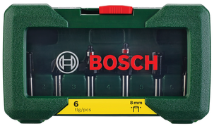 Bosch fresestål, 6 deler