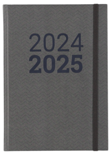 Ukekalender 2024 / 2025 A5, grå