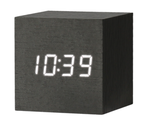 Herätyskello, digitaalinen, Cube