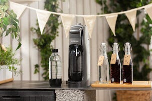 SodaStream Jet Black, kolsyremaskin