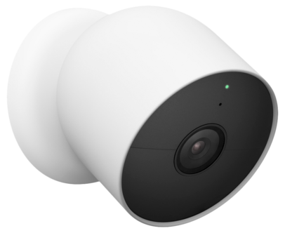 Google Nest Cam trådløst overvåkningskamera utendørs / innendørs