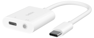 Belkin RockStar USB-C - 3,5 mm ja USB-C Sovitin
