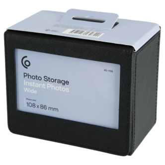 Valokuvalaatikko pikakameran kuville, wide-koko