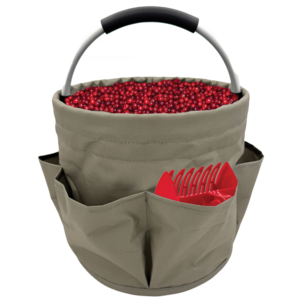 Bær- og soppkurv, sammenleggbar piknikkurv, 16 l