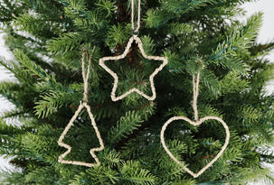 Julepynt sjøgress, 3-pakning