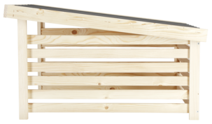 Talli robottiruohonleikkurille, 79 x 92 x 54 cm