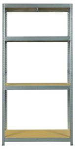 Förvaringshylla metall, 90x40x180 cm