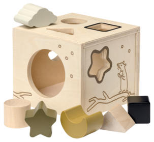 Micki Plocklåda Premium i trä, för barn från 1 år