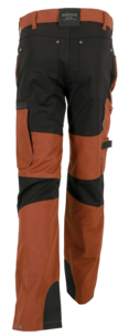 Arbetsbyxor stretch herr, rostbrun