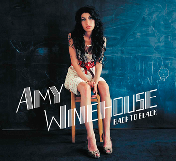 Amy Winehouse Back to Black vinylplate