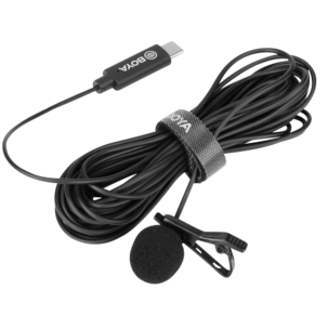 USB-C mikrofon till mobil, Boya Lavalier BY-M3
