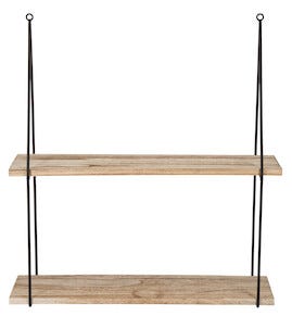 Seinähylly puu/metalli 