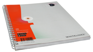 Whitelines kollegieblock A5 linjerat