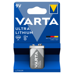 Litiumbatteri 9 V VARTA Ultra Lithium