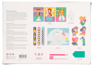 Diamond Painting Set, diamantmålning, från 5 år