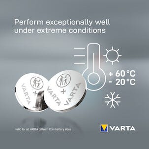 Varta CR2032 litiumbatteri 3 V, 20-pack