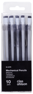 Stiftpennor 10-pack