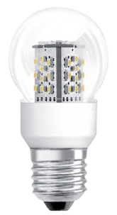 Klotlampa Osram LED Star Classic P 15