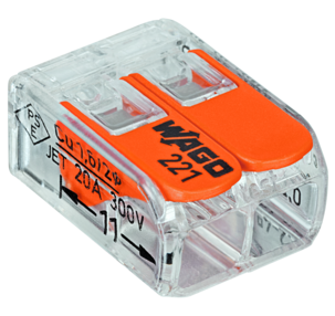 Wago 221 Jatkoliitin avattava