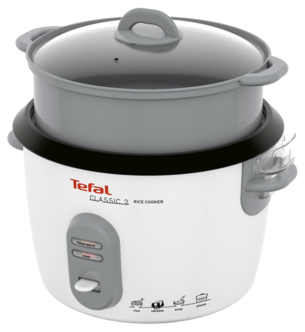 Tefal Riisinkeitin pieni, 1,8 litraa, valkoinen RK101115