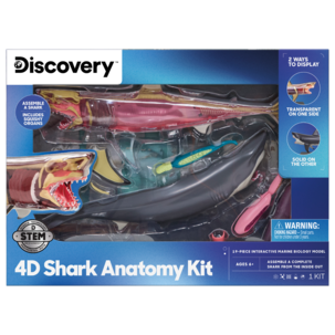 Discovery 4D Shark Anatomy Kit byggesett hai, fra 6 år