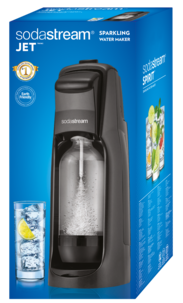 Kolsyremaskin SodaStream Jet Metallic Black