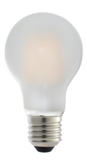 Dimbar normallampa LED E27 Clas Ohlson, varmvit