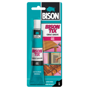 Bison Tix Contact Adhesive Gel Kontaktiliima, keltainen, 50 ml
