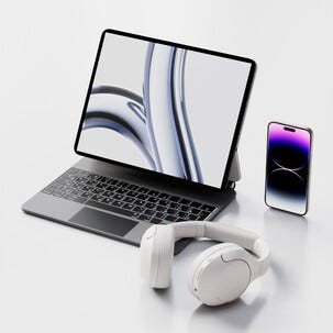 Exibel BAX85 trådlösa over ear-hörlurar