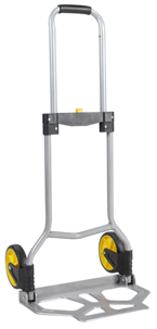 Hopfällbar transportkärra